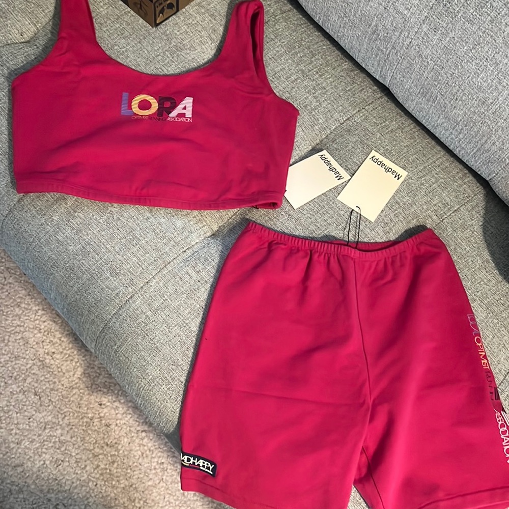 MADHAPPY L.O.R.A set. New with tags